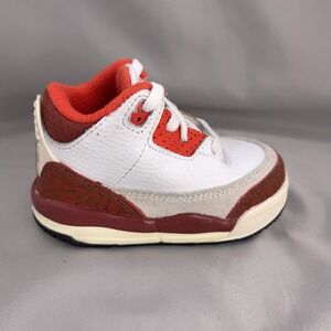 Jordan 3 Retro‎ Dunk On Mars Sneakers Toddler Size 4C Elephant Print DV7026-108